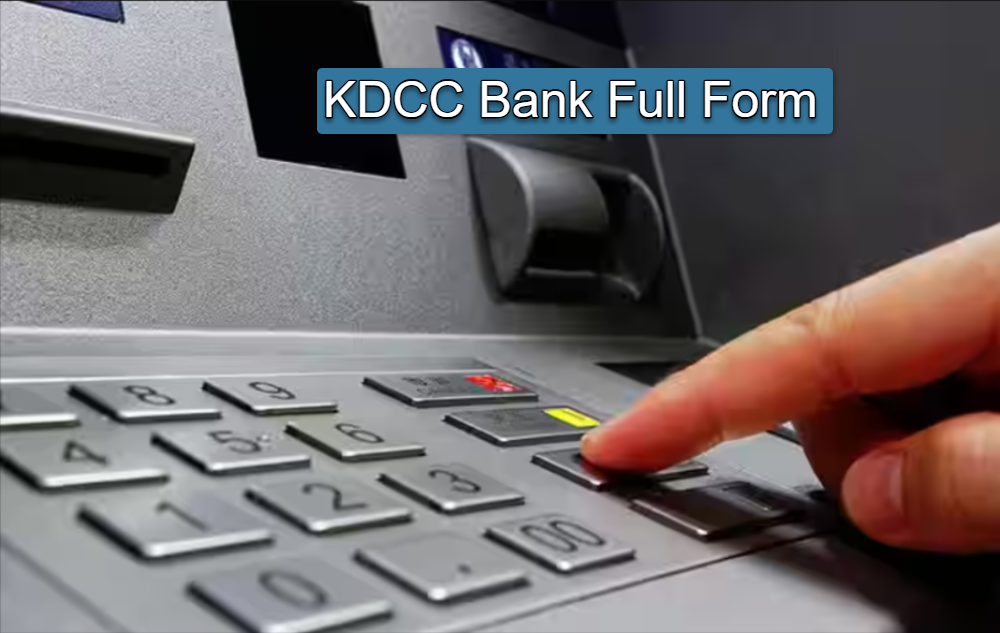 KDCC Bank Full Form