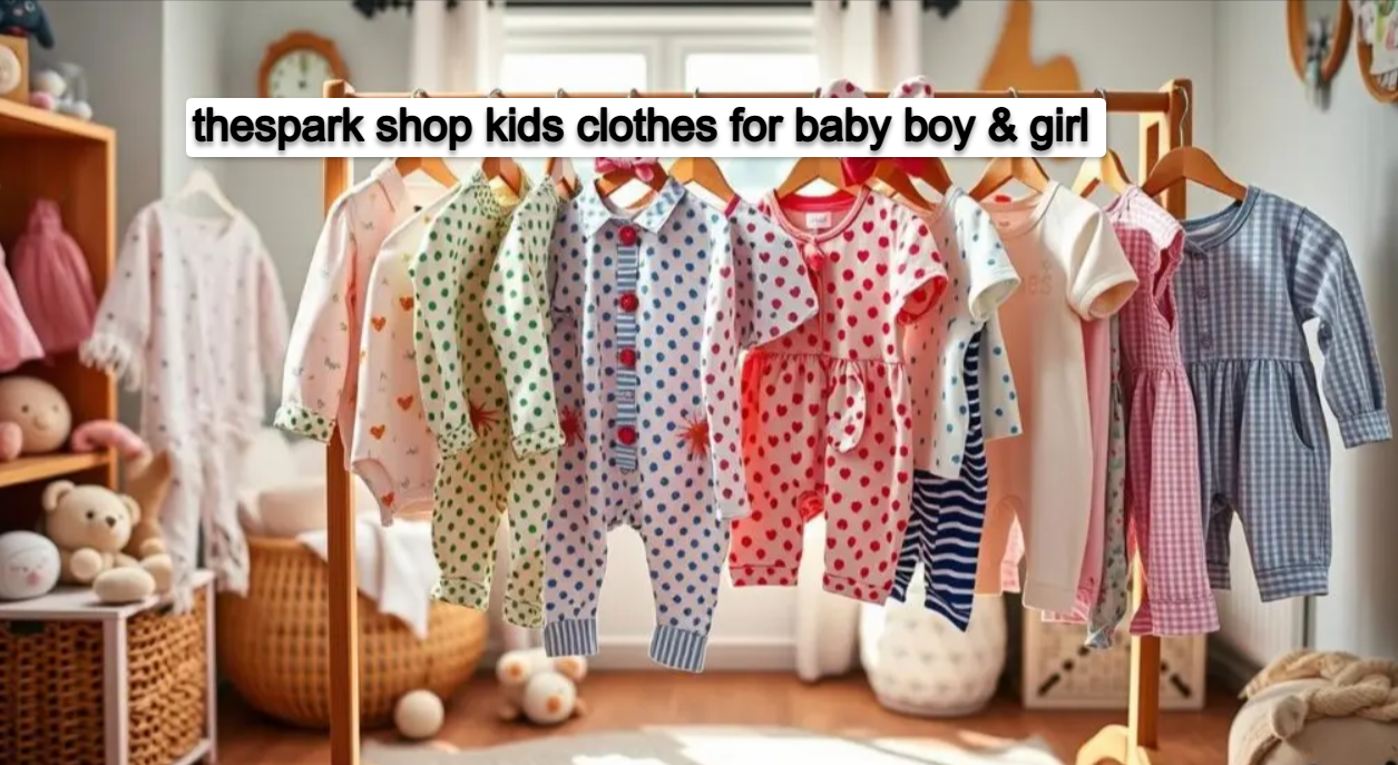 thespark shop kids clothes for baby boy & girl